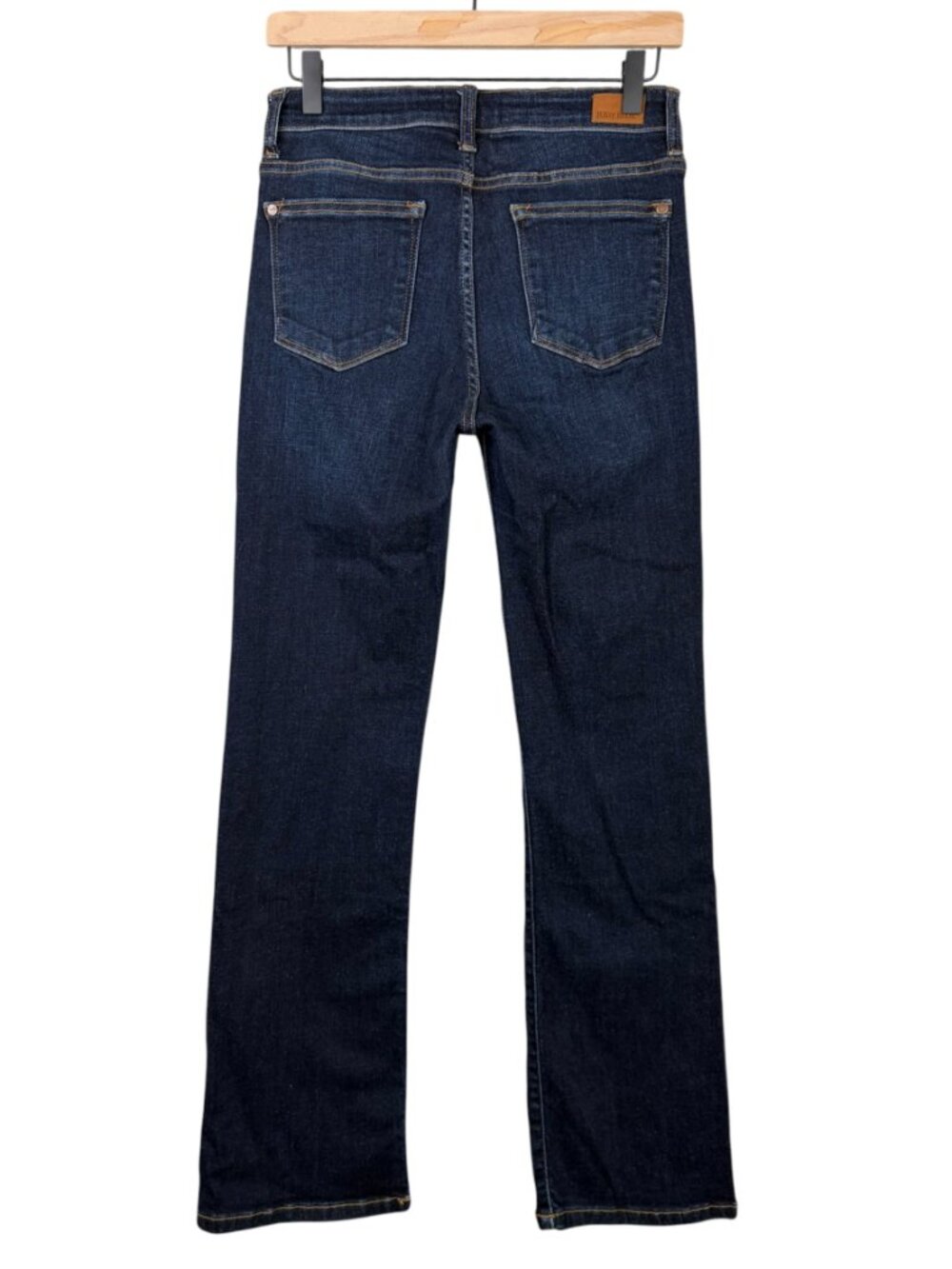 Judy Blue Boot Cut Jeans 28 Daisy Mid Rise Dark Wash Stretch Denim Casual - Picture 2 of 6